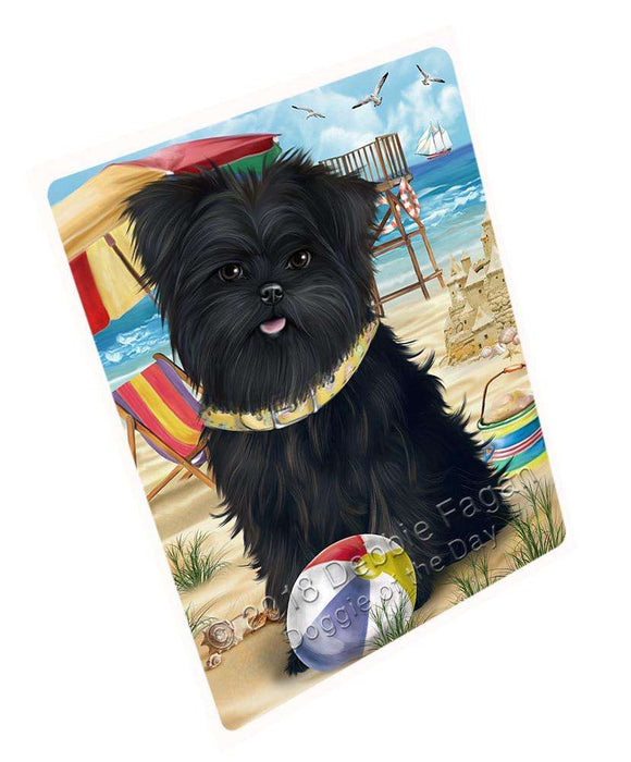 Pet Friendly Beach Affenpinscher Dog Cutting Board C53664