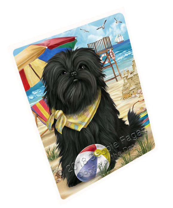 Pet Friendly Beach Affenpinscher Dog Cutting Board C53679