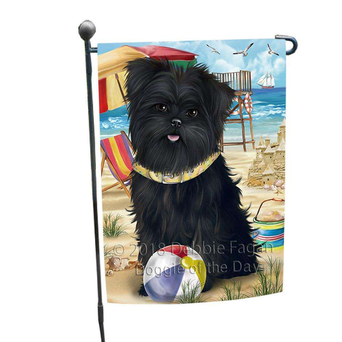 Pet Friendly Beach Affenpinscher Dog Garden Flag GFLG49761