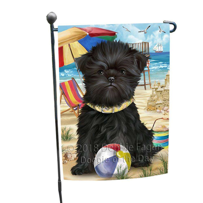 Pet Friendly Beach Affenpinscher Dog Garden Flag GFLG49763