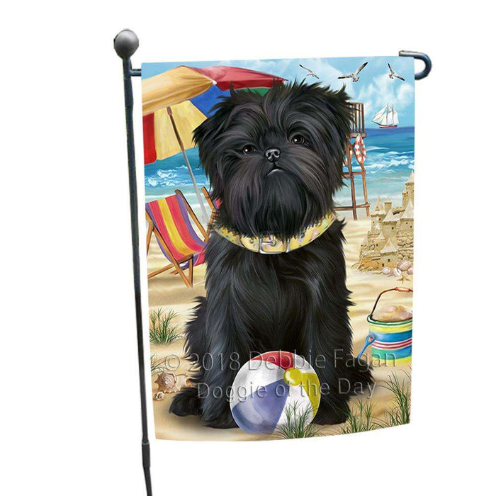 Pet Friendly Beach Affenpinscher Dog Garden Flag GFLG49764