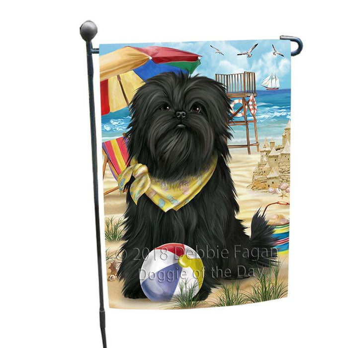 Pet Friendly Beach Affenpinscher Dog Garden Flag GFLG49766