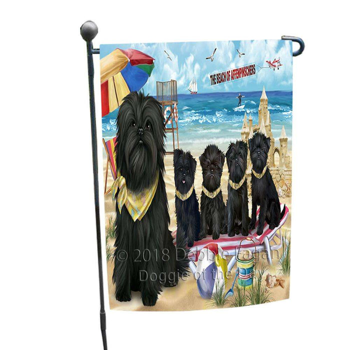 Pet Friendly Beach Affenpinschers Dog Garden Flag GFLG49765