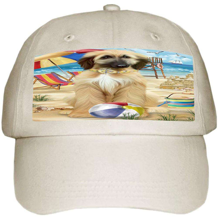 Pet Friendly Beach Afghan Hound Dog  Ball Hat Cap HAT53547