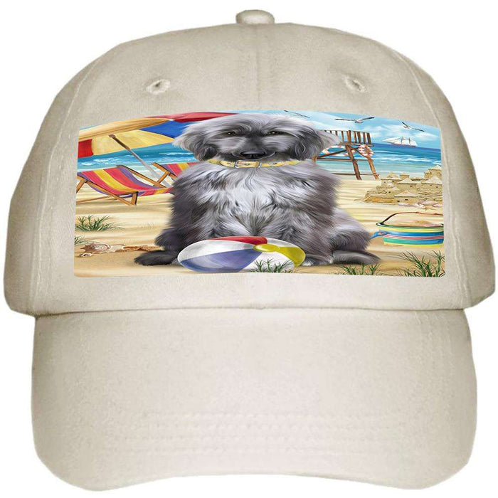 Pet Friendly Beach Afghan Hound Dog  Ball Hat Cap HAT53559