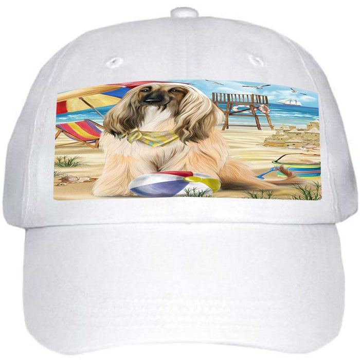 Pet Friendly Beach Afghan Hound Dog  Ball Hat Cap HAT53562