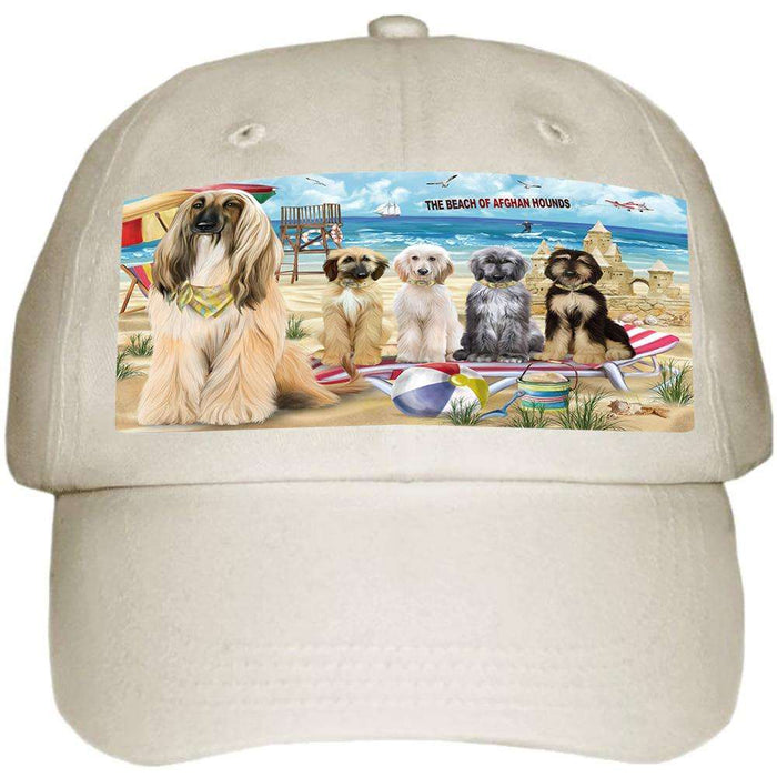 Pet Friendly Beach Afghan Hounds Dog  Ball Hat Cap HAT53556