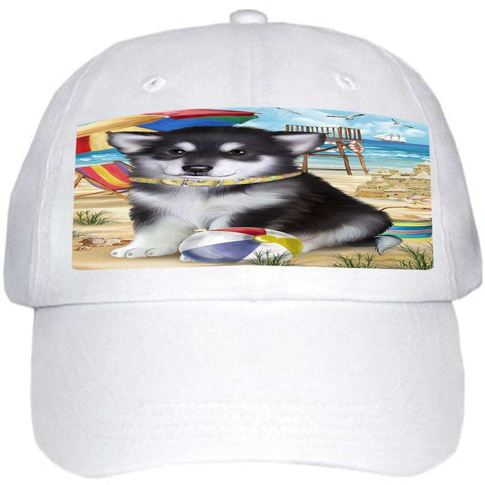 Pet Friendly Beach Alaskan Malamute Dog  Ball Hat Cap HAT53592