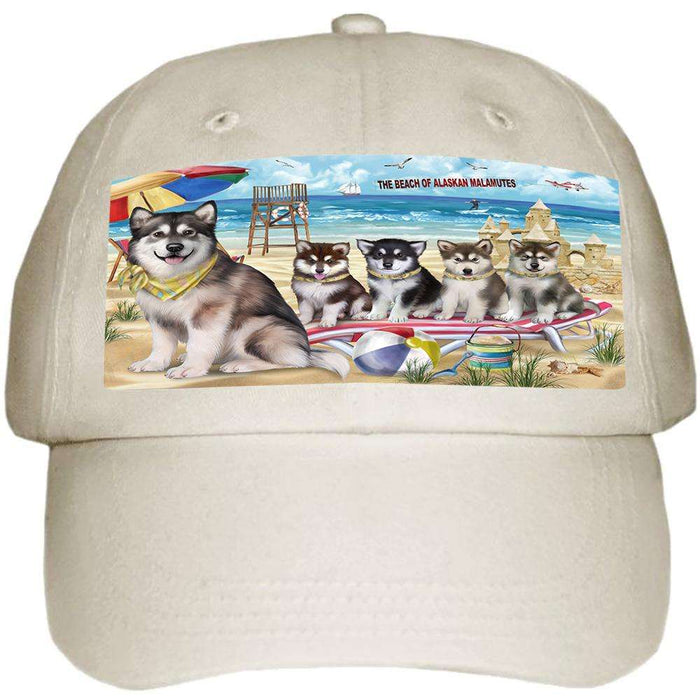 Pet Friendly Beach Alaskan Malamutes Dog  Ball Hat Cap HAT53583