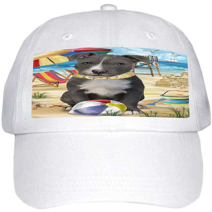 Pet Friendly Beach American Staffordshire Terrier Dog  Ball Hat Cap HAT53622