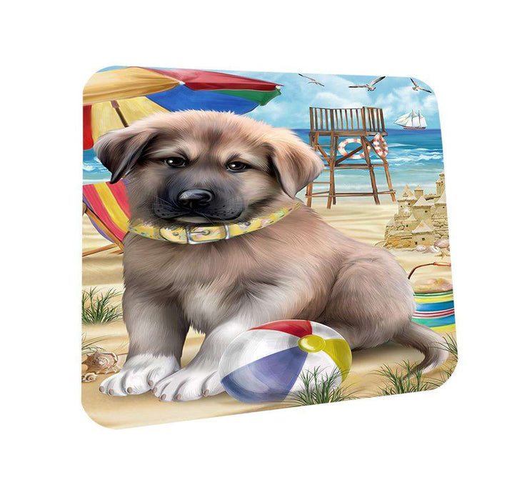 Pet Friendly Beach Anatolian Shepherd Dog Coasters Set of 4 CST49927