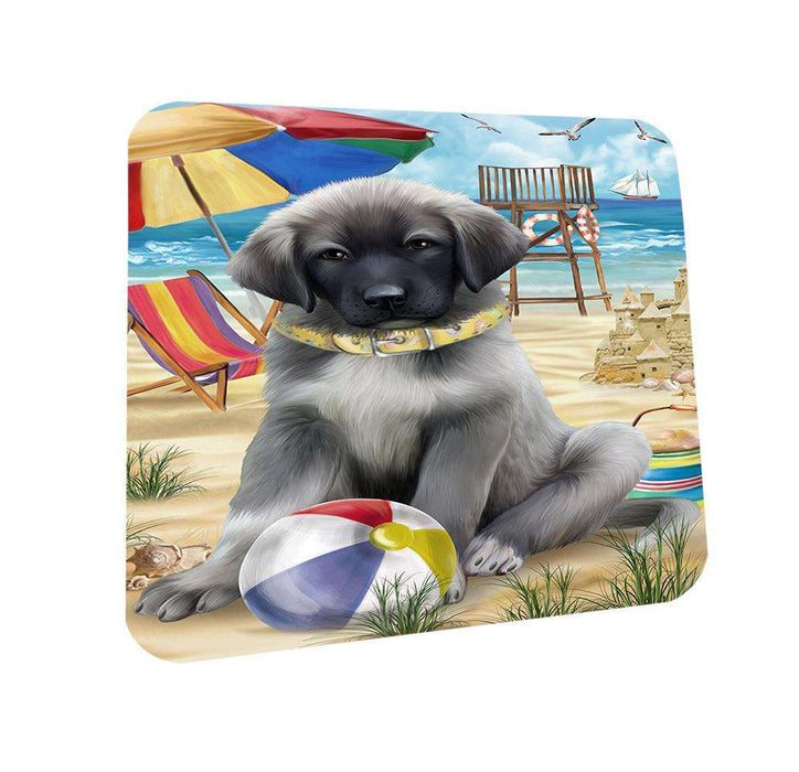 Pet Friendly Beach Anatolian Shepherd Dog Coasters Set of 4 CST49930