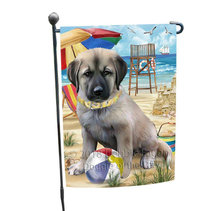 Pet Friendly Beach Anatolian Shepherd Dog Garden Flag GFLG49798