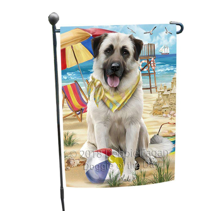 Pet Friendly Beach Anatolian Shepherd Dog Garden Flag GFLG49802