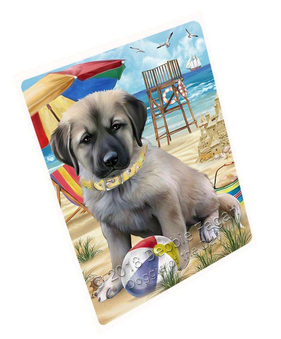 Pet Friendly Beach Anatolian Shepherd Dog Magnet Mini (3.5" x 2") MAG53775