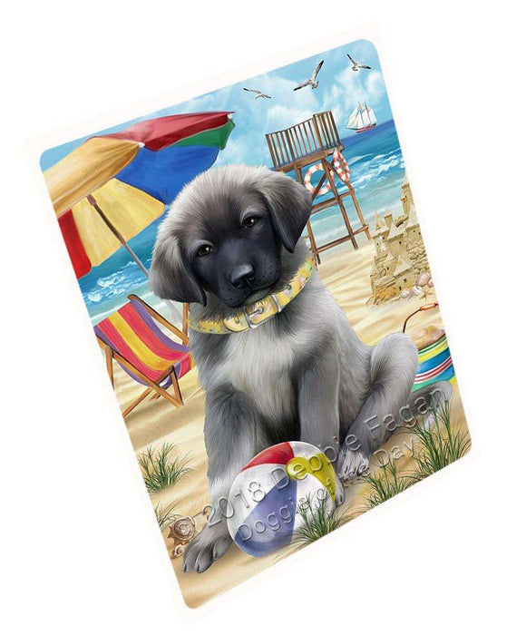 Pet Friendly Beach Anatolian Shepherd Dog Magnet Mini (3.5" x 2") MAG53781