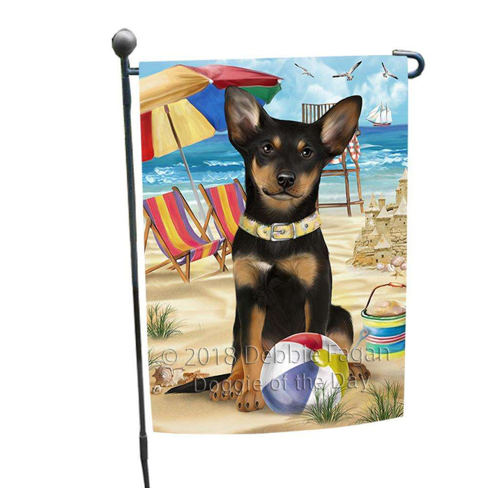 Pet Friendly Beach Australian Kelpie Dog Garden Flag GFLG49804