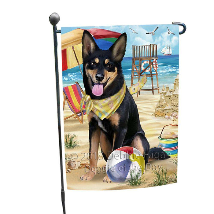 Pet Friendly Beach Australian Kelpie Dog Garden Flag GFLG49808