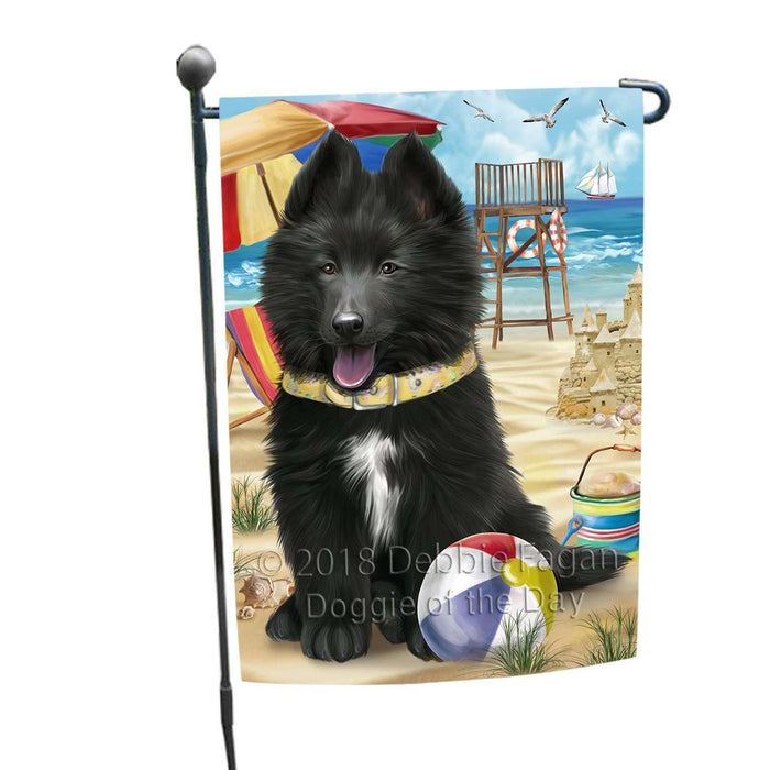 Pet Friendly Beach Belgian Shepherd Dog Garden Flag GFLG48520
