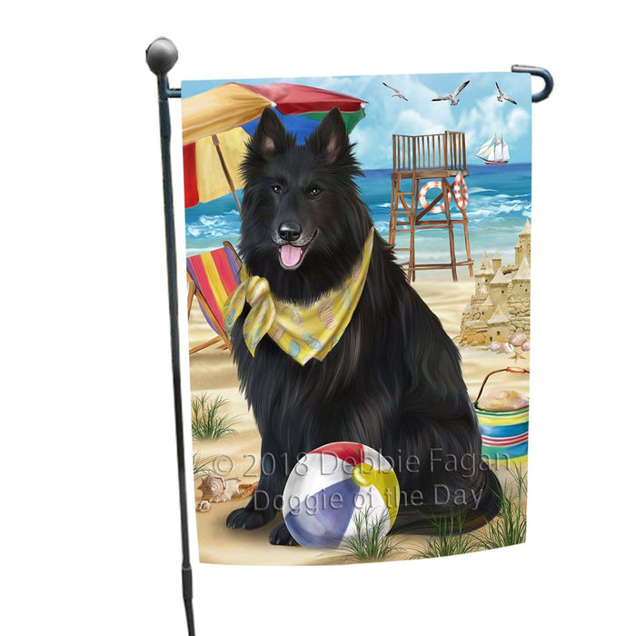 Pet Friendly Beach Belgian Shepherd Dog Garden Flag GFLG48523