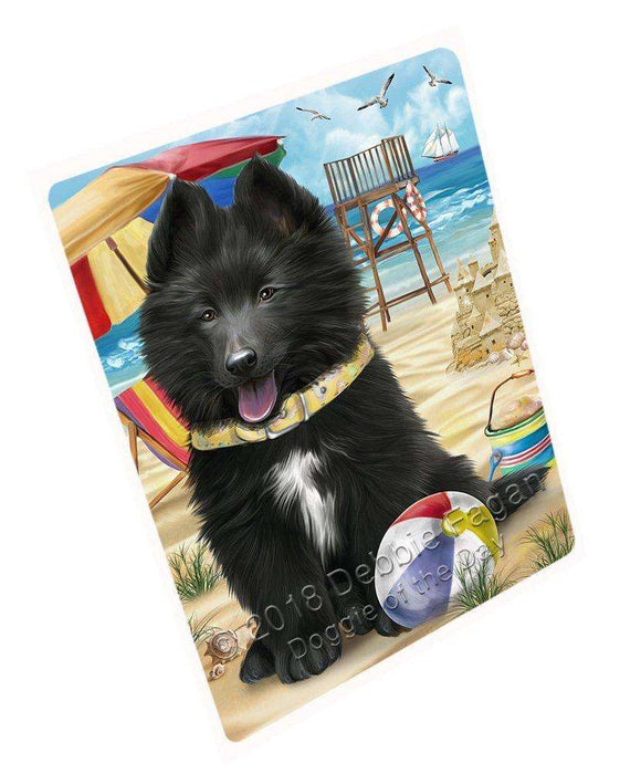Pet Friendly Beach Belgian Shepherd Dog Large Refrigerator / Dishwasher RMAG51054