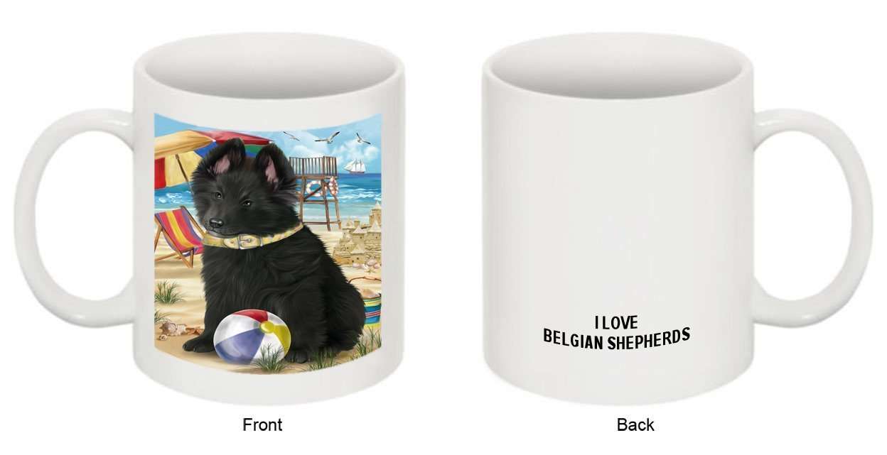 Pet Friendly Beach Belgian Shepherd Dog Mug MUG48426