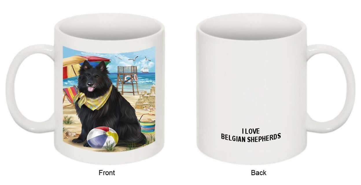 Pet Friendly Beach Belgian Shepherd Dog Mug MUG48427