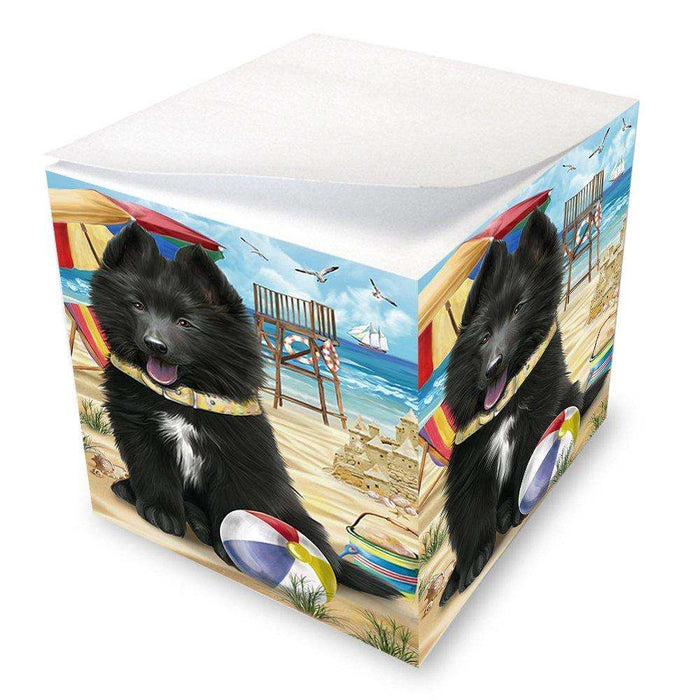Pet Friendly Beach Belgian Shepherd Dog Note Cube NOC48611