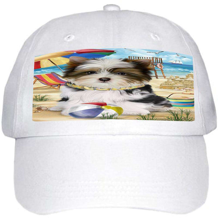 Pet Friendly Beach Biewer Terrier Dog  Ball Hat Cap HAT53712