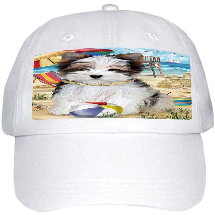 Pet Friendly Beach Biewer Terrier Dog  Ball Hat Cap HAT53715