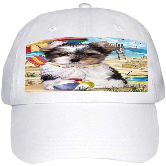 Pet Friendly Beach Biewer Terrier Dog  Ball Hat Cap HAT53718