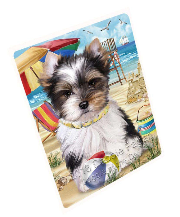 Pet Friendly Beach Biewer Terrier Dog Cutting Board C53853