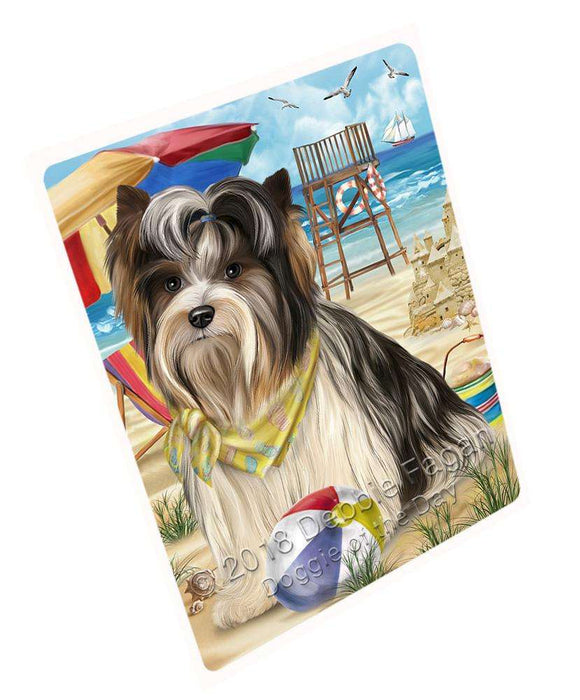 Pet Friendly Beach Biewer Terrier Dog Cutting Board C53859