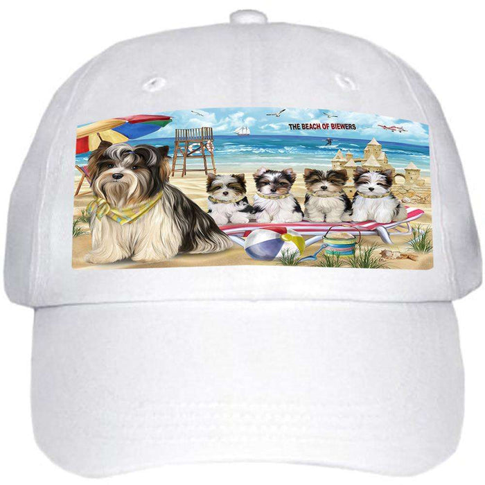 Pet Friendly Beach Biewer Terriers Dog  Ball Hat Cap HAT53709