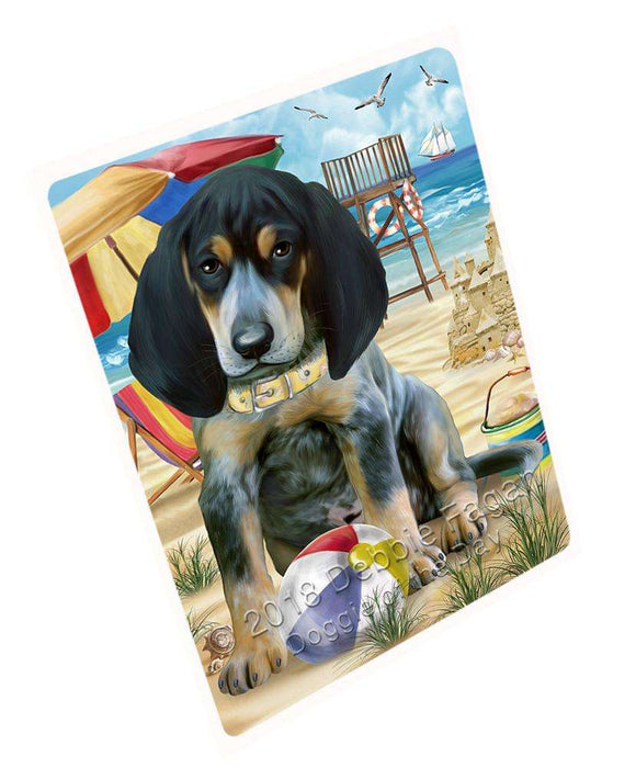 Pet Friendly Beach Bluetick Coonhound Dog Cutting Board C53871