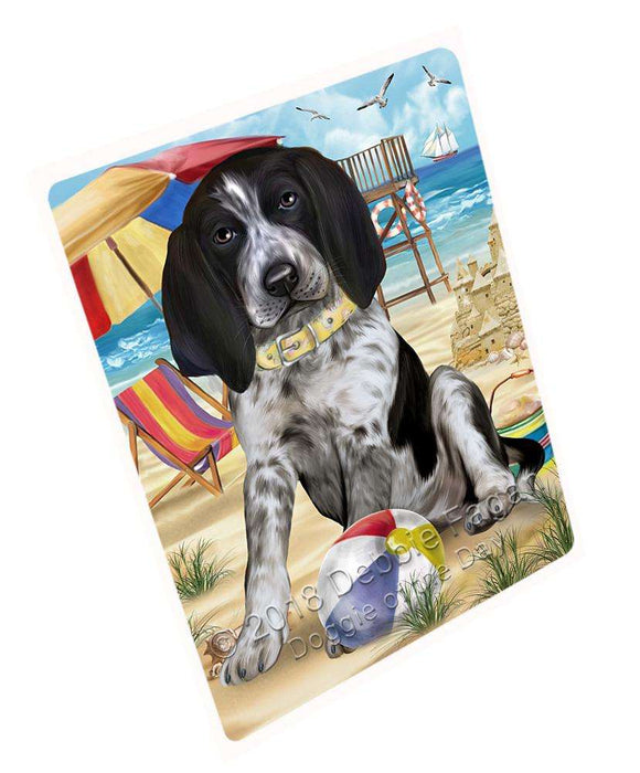 Pet Friendly Beach Bluetick Coonhound Dog Cutting Board C53874