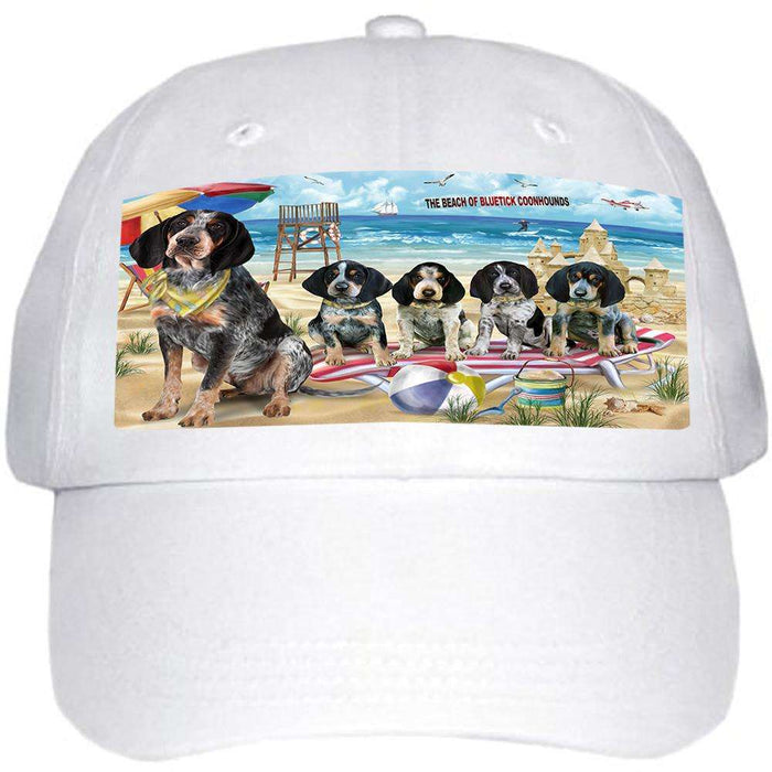 Pet Friendly Beach Bluetick Coonhounds Dog  Ball Hat Cap HAT53727
