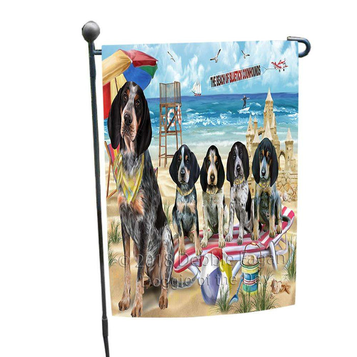 Pet Friendly Beach Bluetick Coonhounds Dog Garden Flag GFLG49827