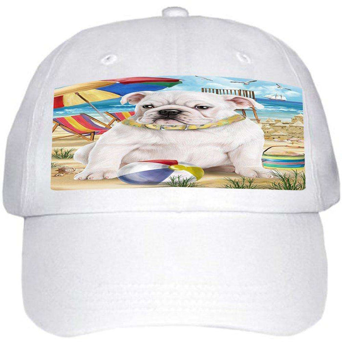 Pet Friendly Beach Bulldog Ball Hat Cap HAT49605