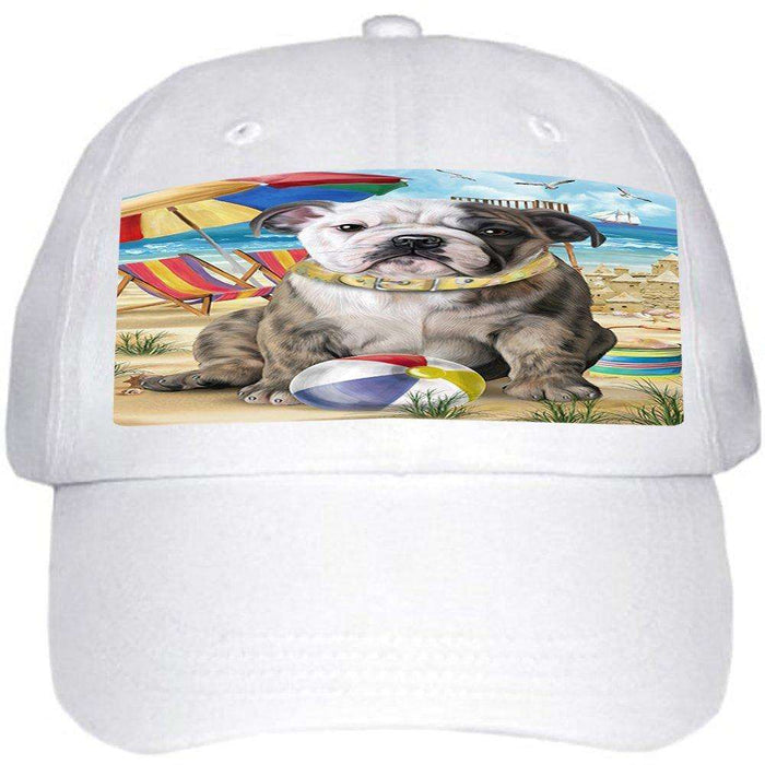 Pet Friendly Beach Bulldog Ball Hat Cap HAT49614