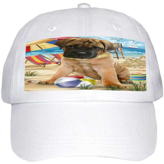 Pet Friendly Beach Bullmastiff Dog  Ball Hat Cap HAT53784