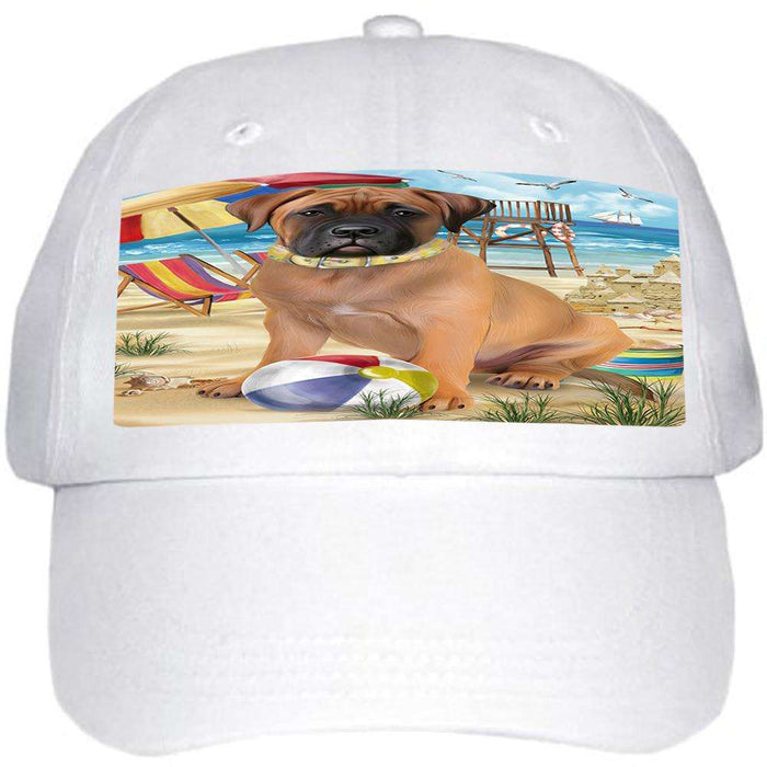 Pet Friendly Beach Bullmastiff Dog  Ball Hat Cap HAT53787