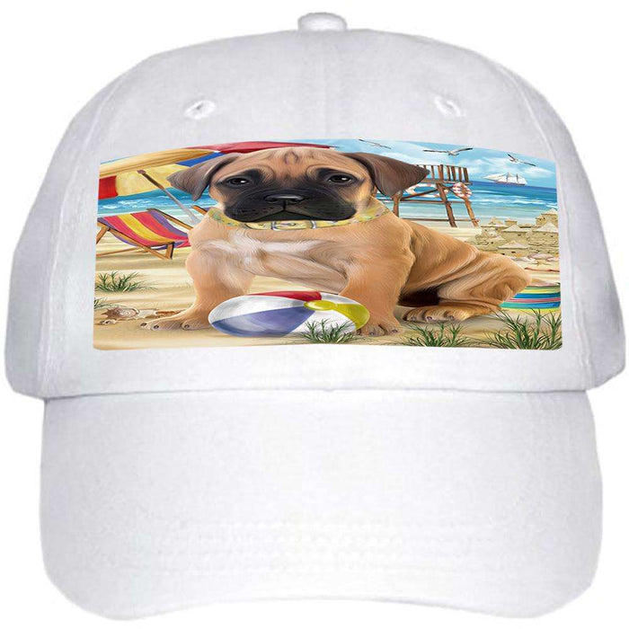 Pet Friendly Beach Bullmastiff Dog  Ball Hat Cap HAT53793