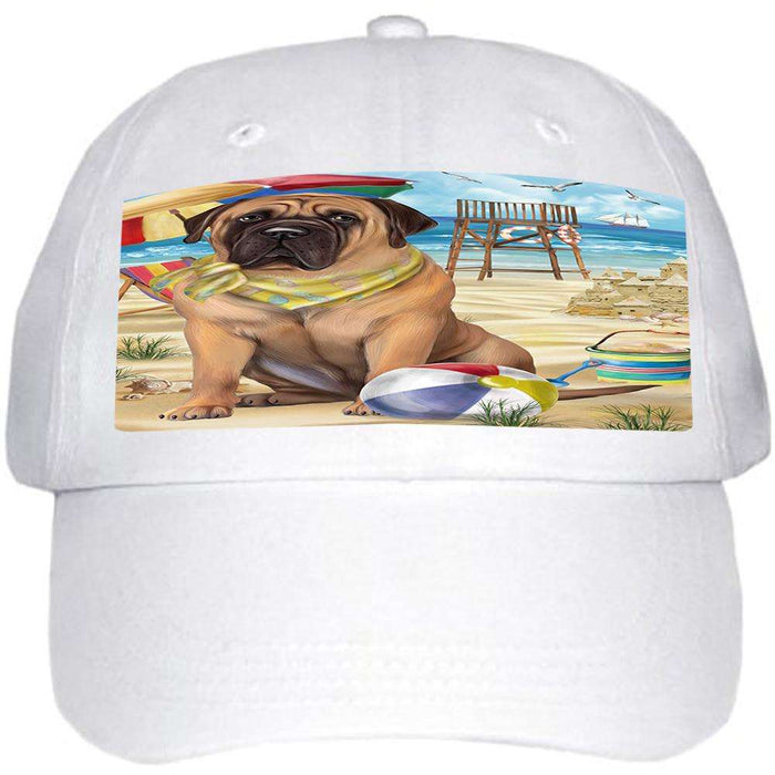 Pet Friendly Beach Bullmastiff Dog  Ball Hat Cap HAT53796