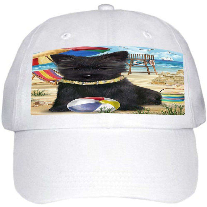 Pet Friendly Beach Cairn Terrier Dog Ball Hat Cap HAT49626