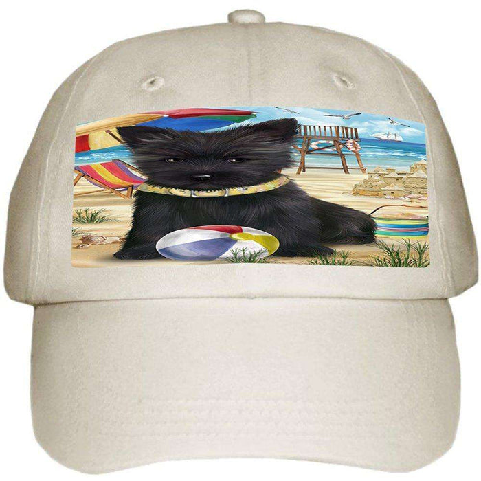 Pet Friendly Beach Cairn Terrier Dog Ball Hat Cap HAT49626