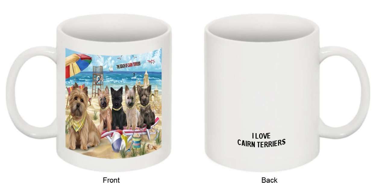 Pet Friendly Beach Cairn Terriers Dog Mug MUG48447