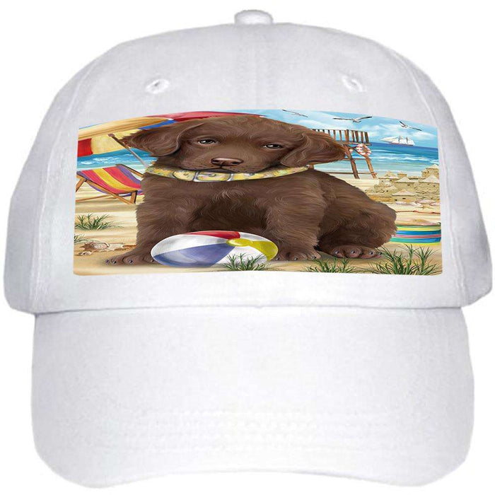 Pet Friendly Beach Chesapeake Bay Retriever Dog  Ball Hat Cap HAT53802