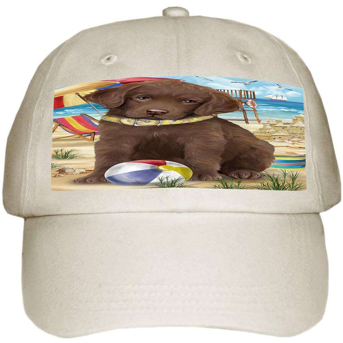 Pet Friendly Beach Chesapeake Bay Retriever Dog  Ball Hat Cap HAT53802