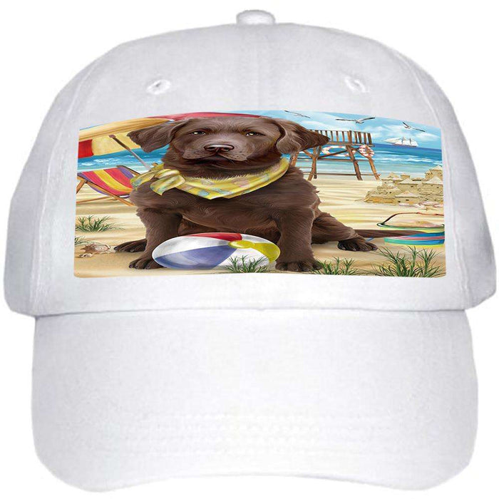 Pet Friendly Beach Chesapeake Bay Retriever Dog  Ball Hat Cap HAT53814